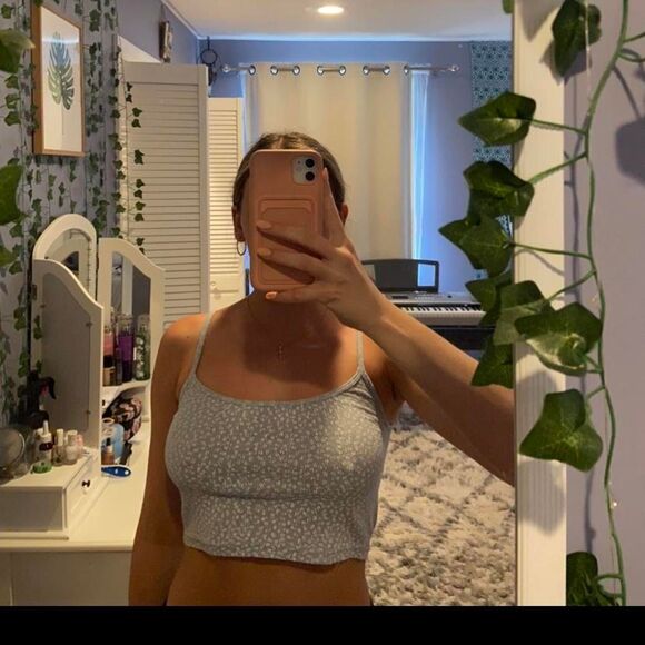 Brandy Melville Tops - Brandy-melville Women's Blue and White Vest